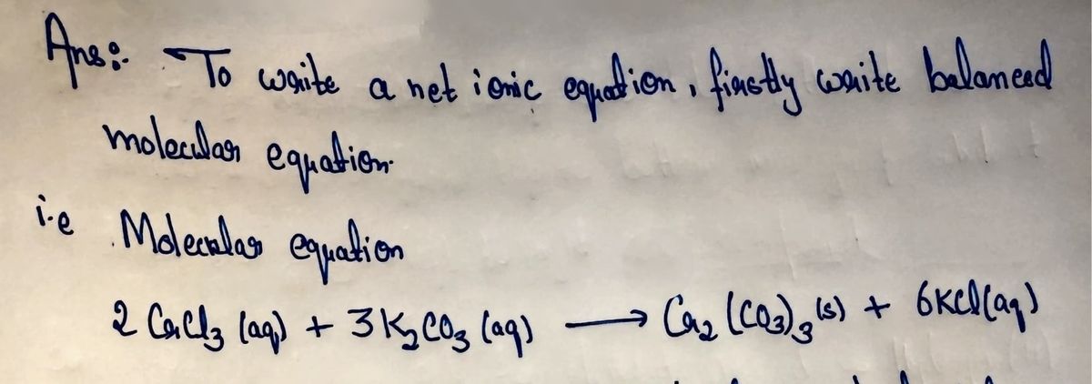 Chemistry homework question answer, step 1, image 1